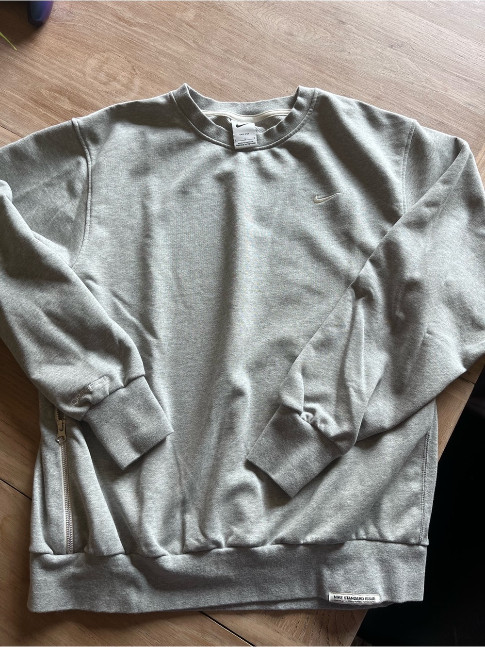 Nike Light Gray Crewneck Sweatshirt